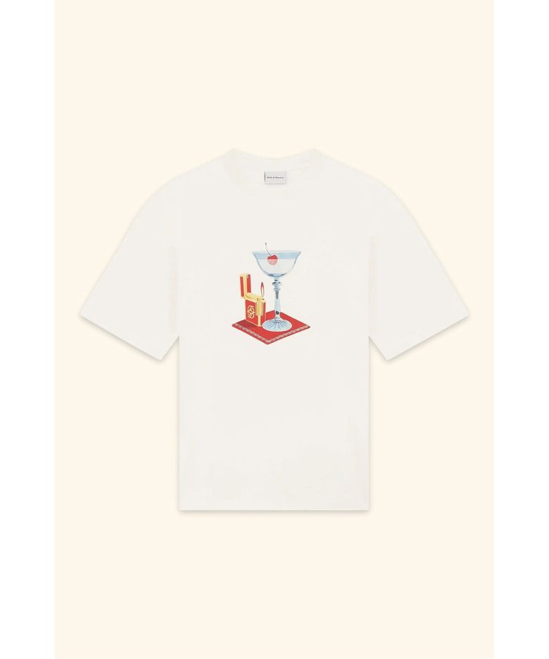 칵테일 티셔츠T-Shirt Cocktail D0TCS26201WHM