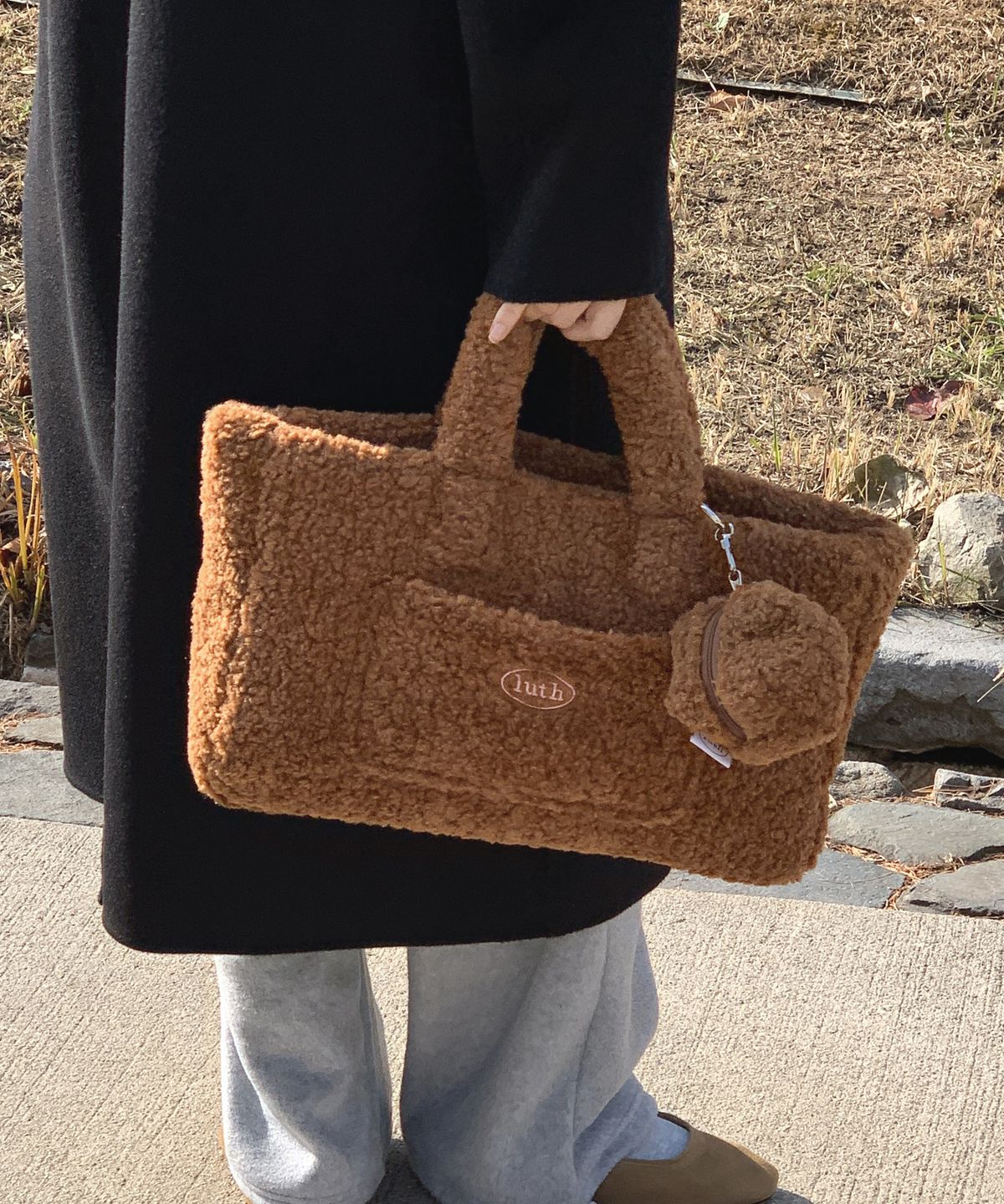 루스프로덕트(LUTHPRODUCT) Teddy Bag _ BROWN _ L