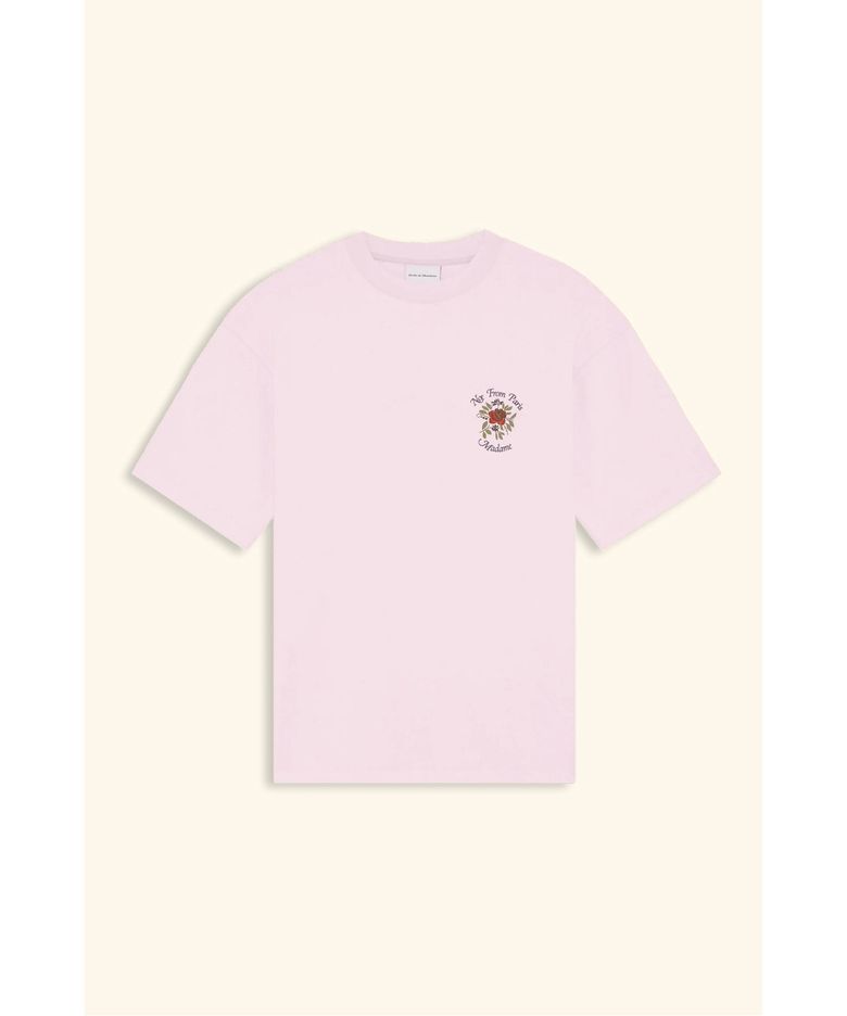 로즈 슬로건 티셔츠T-Shirt Slogan Rose D0TCS26203PIL