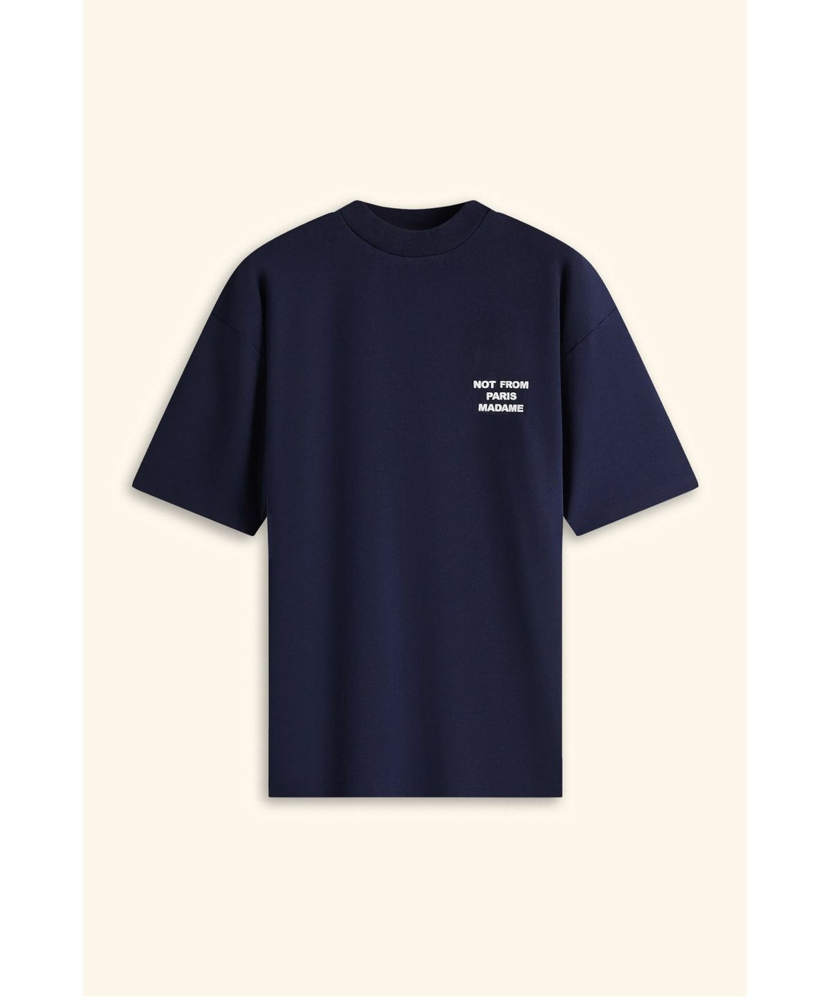 드롤드무슈(DROLE DE MONSIEUR) 슬로건 티셔츠Le T-Shirt Slogan D0TCS26001NYX