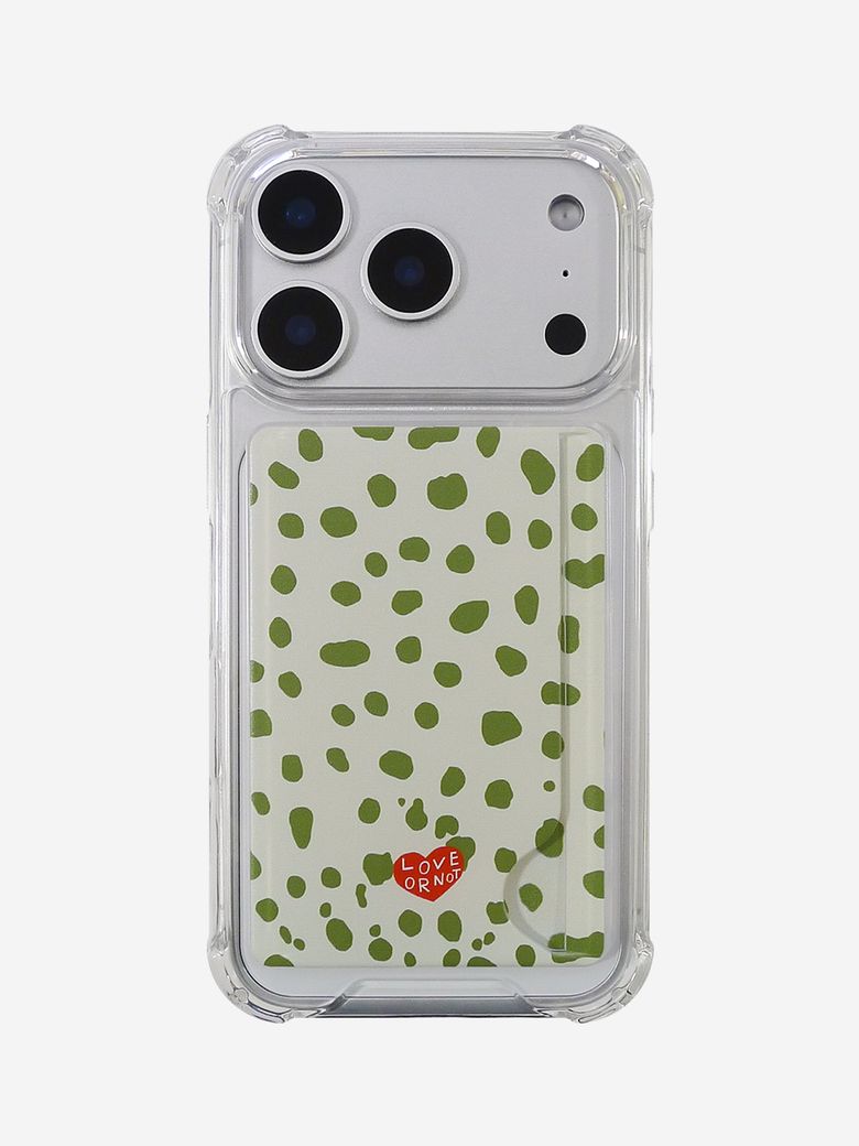 카드탱크_Olive Ray Card Tank Jell-Hard Phonecase