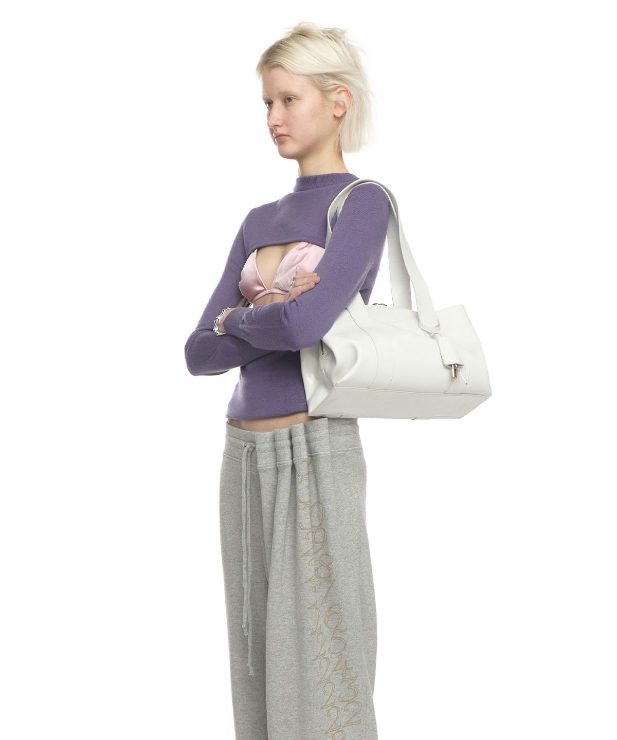 오소이(OSOI) SHELL DUFFEL [ICY MILK]