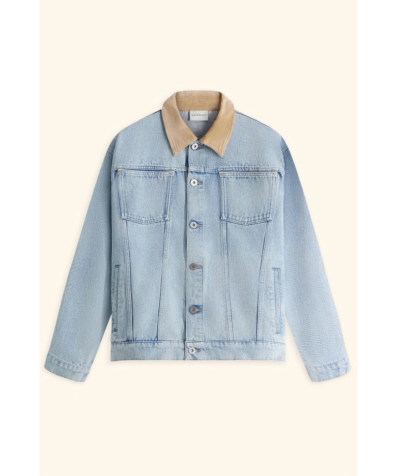 워시드 데님 재킷La Veste Jean Dlave  D0JMS26001BUL