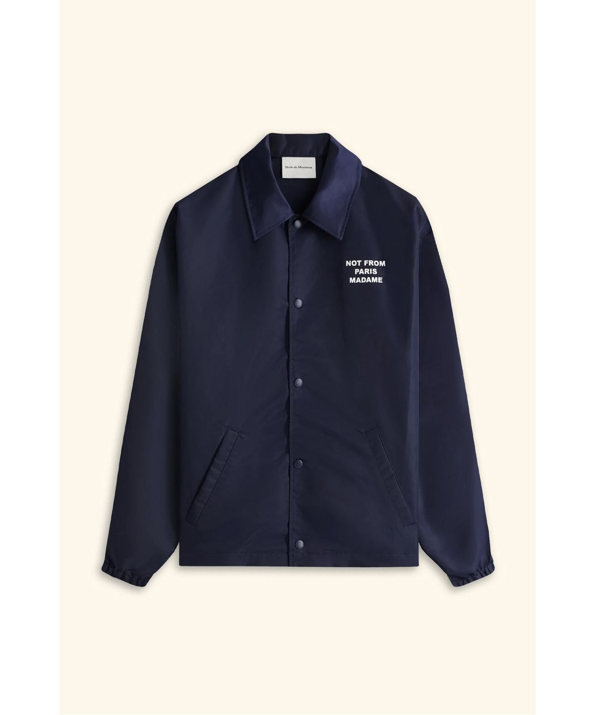 드롤드무슈(DROLE DE MONSIEUR) 슬로건 재킷La Veste Slogan D0JAS26001NYX