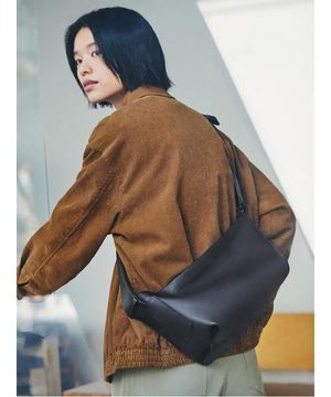 Less Bag_2 스몰 가죽 크로스백  브라운