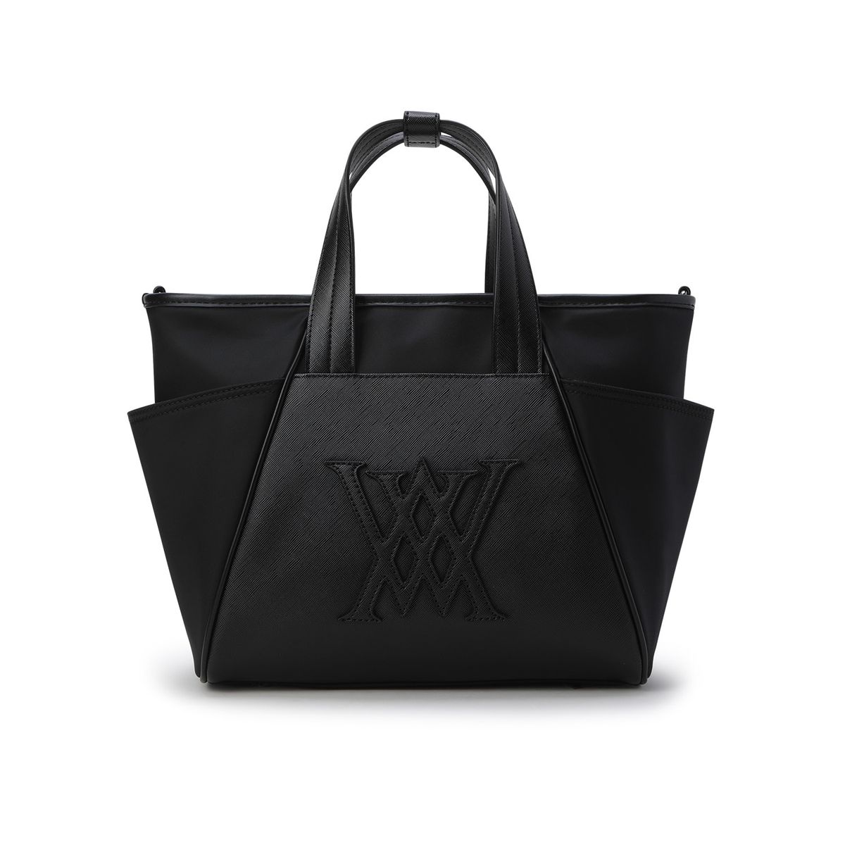 어뉴골프(ANEW GOLF) UNI TWO TONE TOTE BAG_BK
