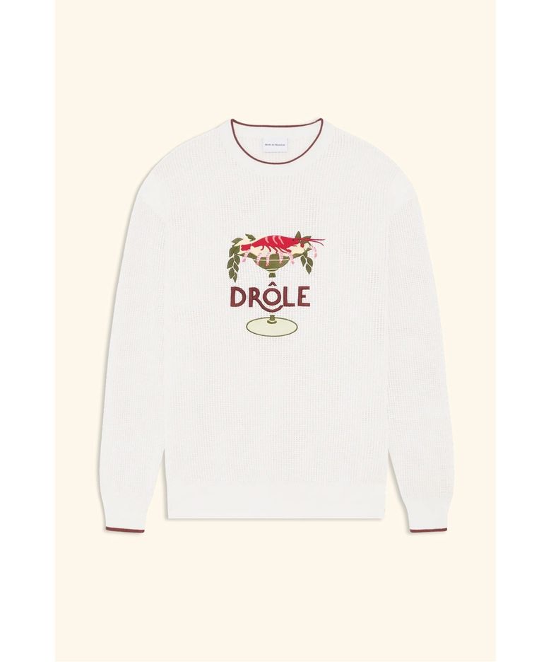 랍스터 컵 니트Maille Lobster Cup D0WAS26200WHM