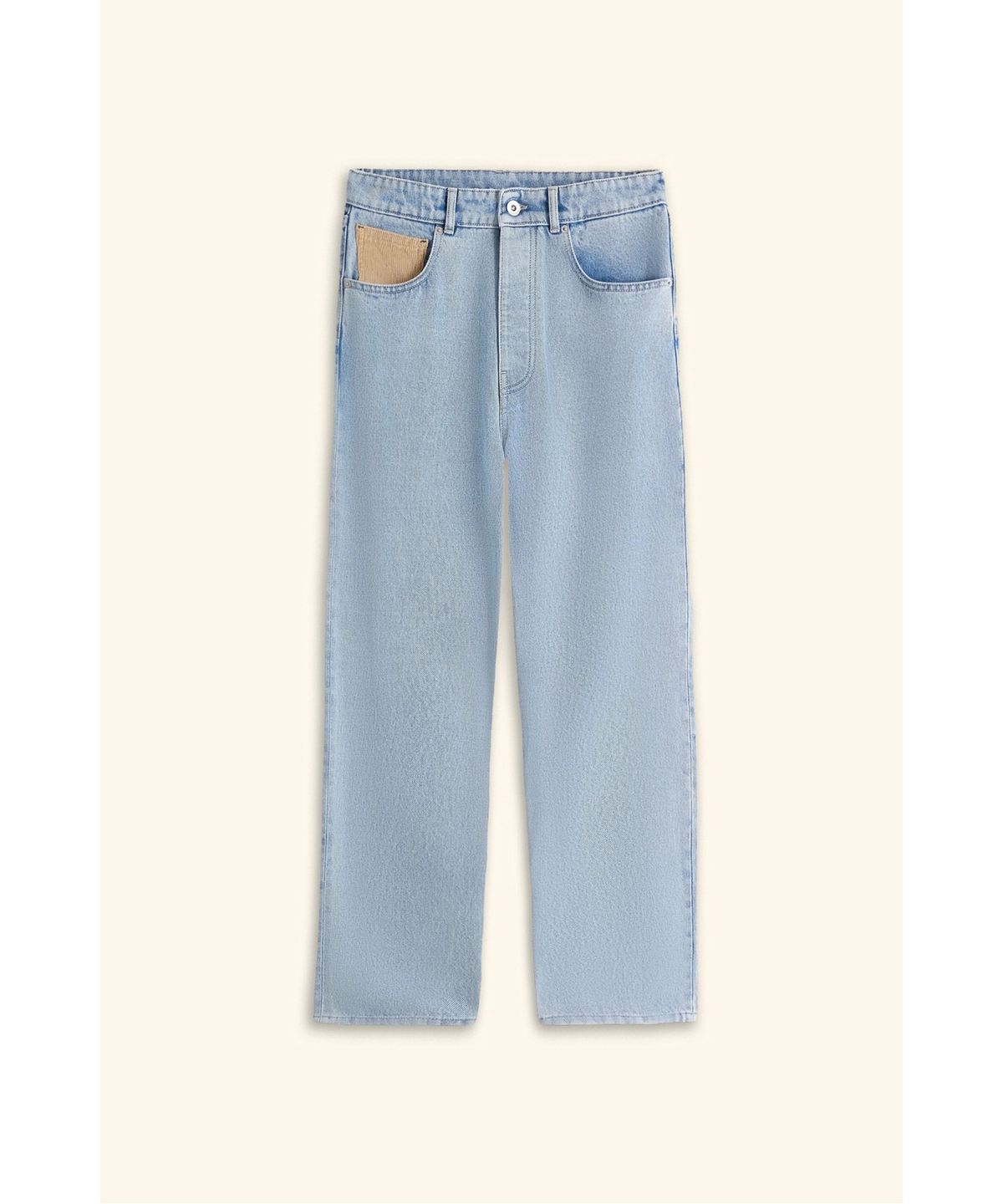 드롤드무슈(DROLE DE MONSIEUR) 워시드 데님 팬츠Le Jean Dlav D0PDS26001BUL