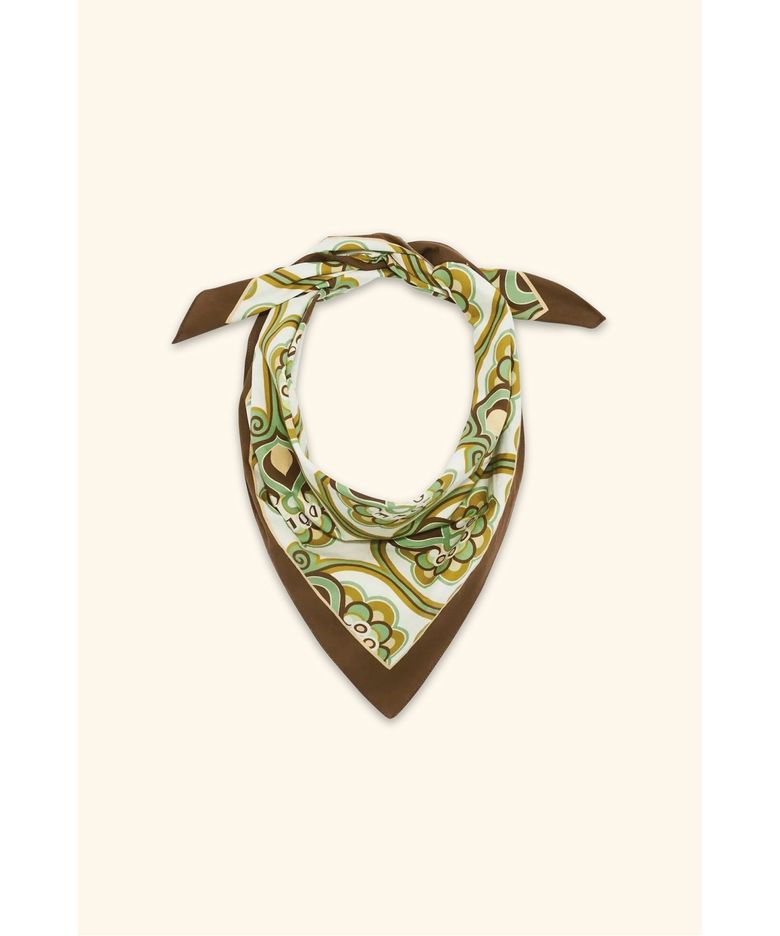 플로럴 태피스트리 스카프Foulard Tapisserie Florale D4AJS26800GRX