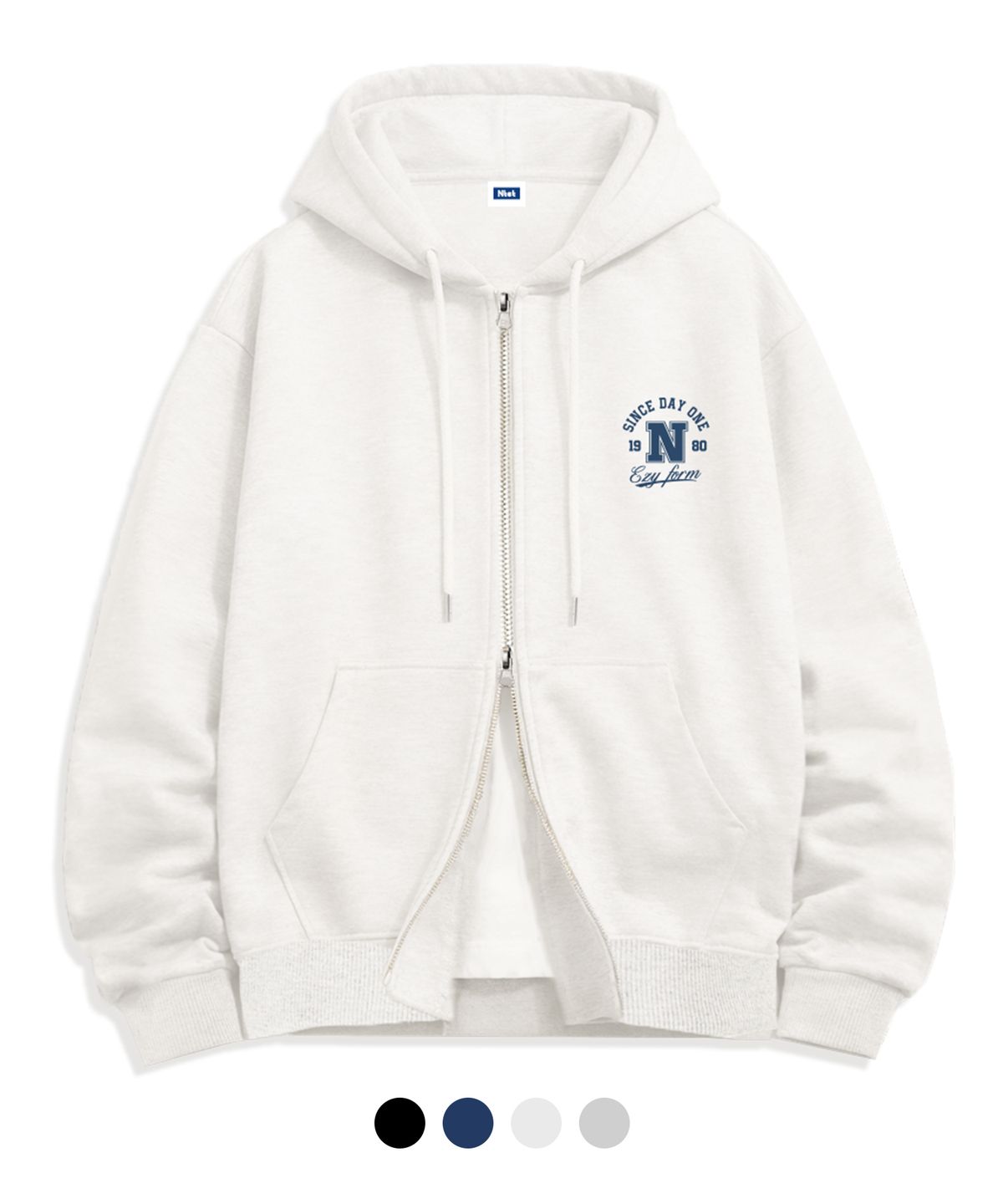 엔티이티(NTET) N emblem 2-way zip-up (4color)