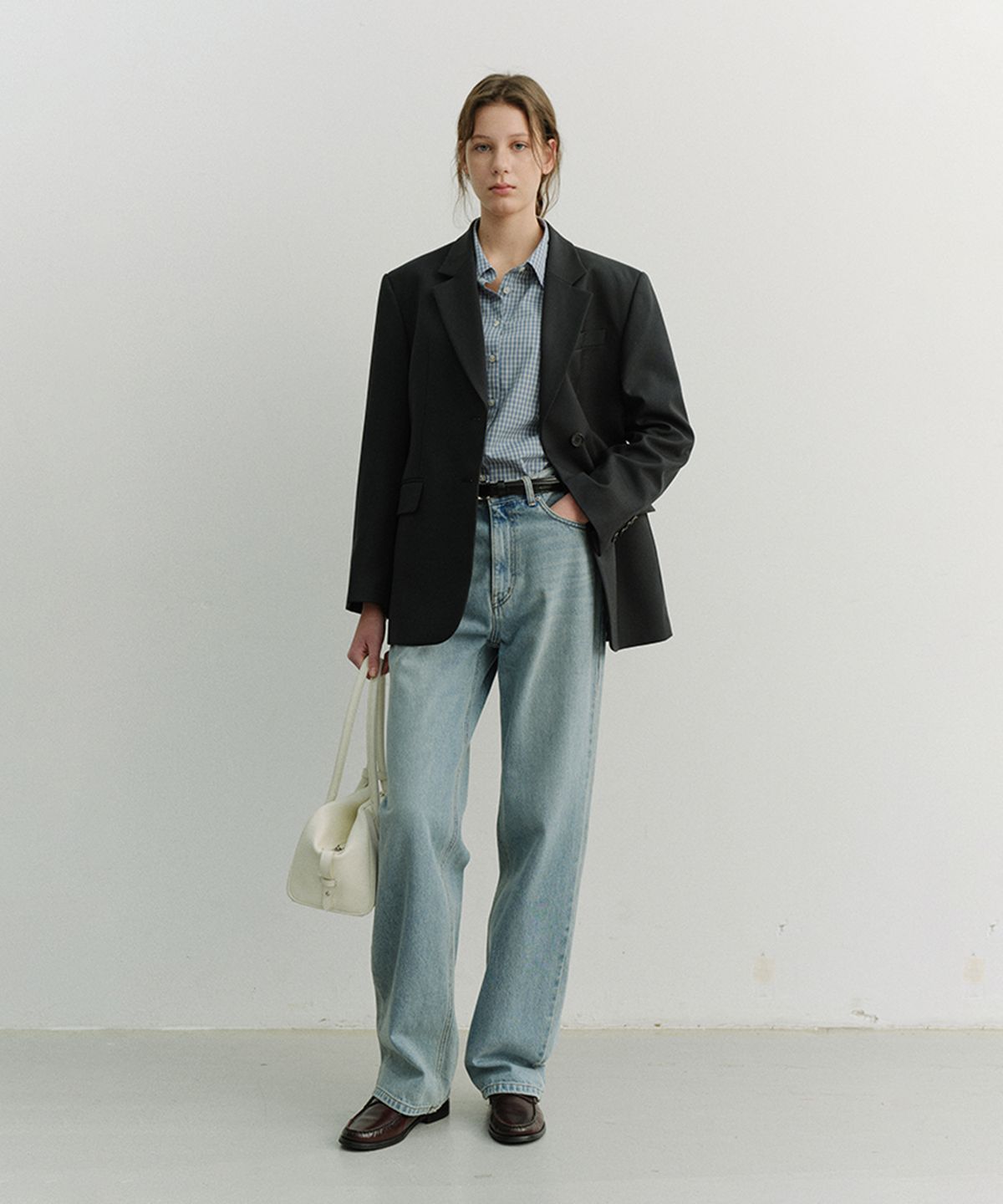 던스트(DUNST) LOOSE JEANS_UDPA6A205_LIGHT BLUE