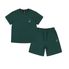 로고 포인트 숏 슬리브 세트웨어 SB 0002 다크 그린