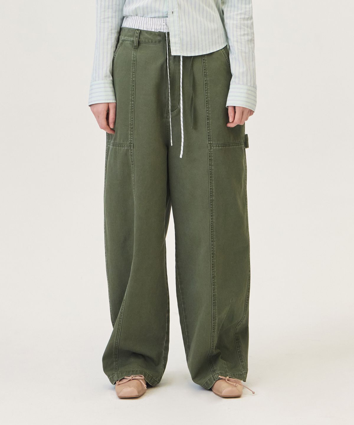 그로브(GROVE) COVA PANTS (KHAKI)