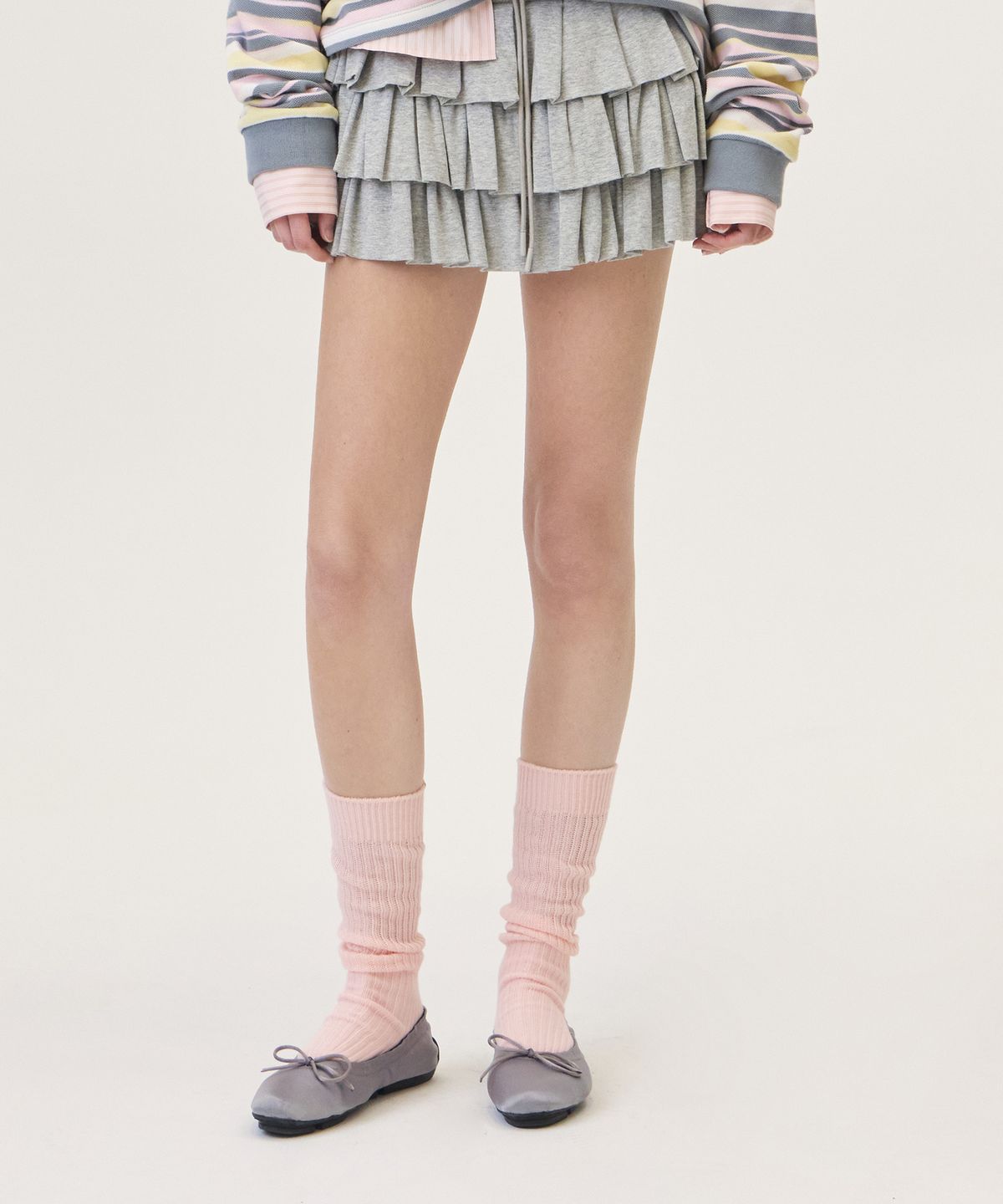 그로브(GROVE) SIMIZ BASIC SOCKS (PINK)
