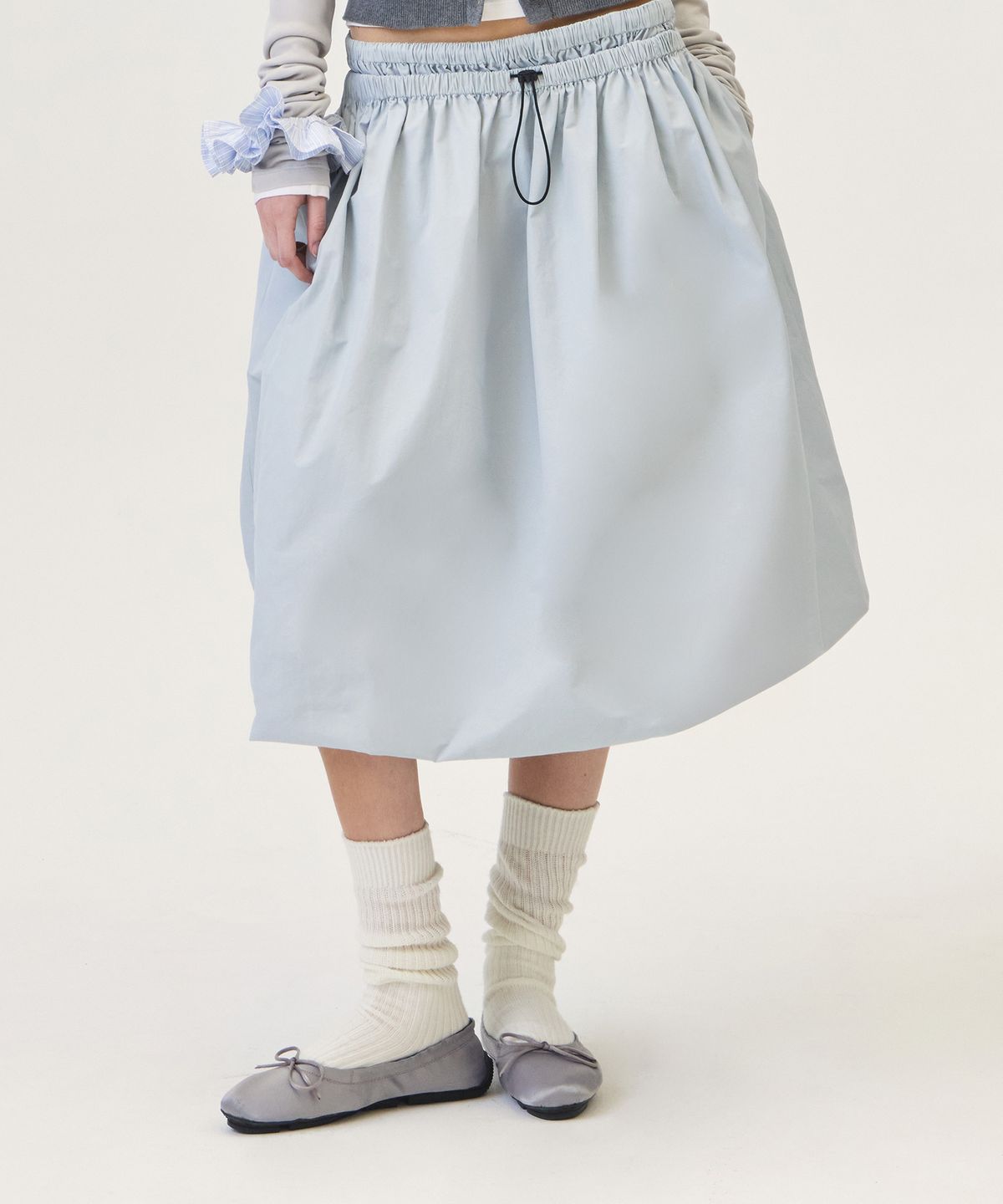 그로브(GROVE) SIMIZ BASIC SOCKS (WHITE)