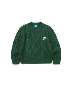 키즈 UCLA 피셔맨 스웨트 니트[GREEN](UCRLKJ1)