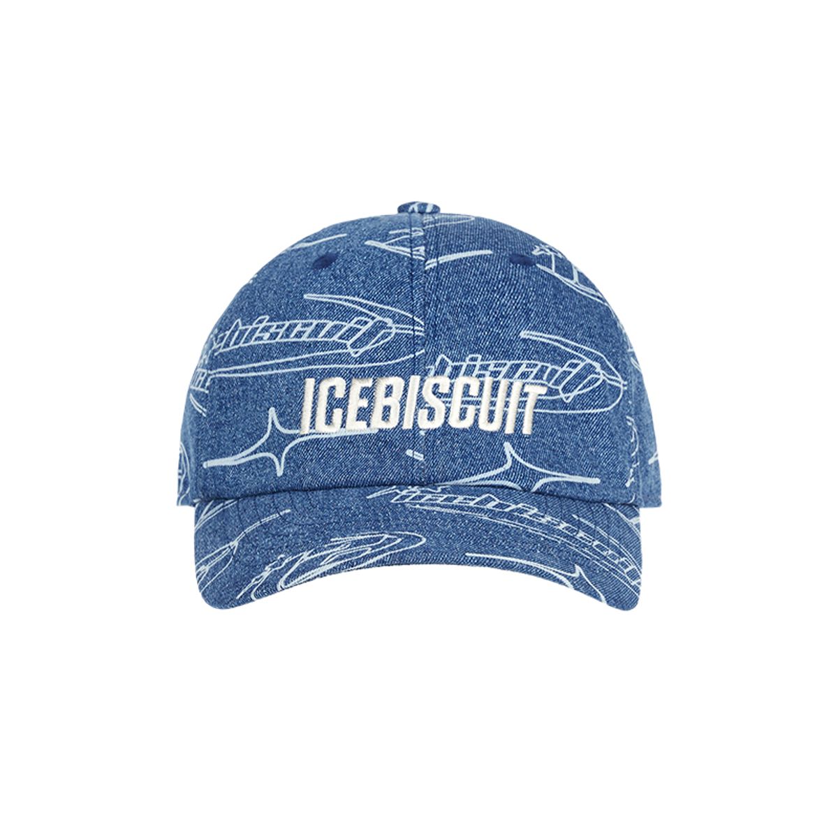 아이스비스킷(ICEBISCUIT) 올오버스타라이트데님볼캡_IB41AH591