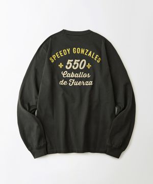 [LOONEY TUNES] LONG SLEEVE(SPEEDY GONZALES)_CHARCOAL