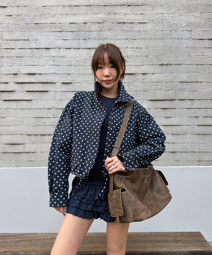 [잉화 PICK] 밀라 벨티드 버킷백 레더 2color