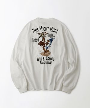 [LOONEY TUNES] LONG SLEEVE(THIS MIGHT HURT)_OFF WHITE
