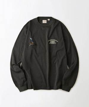 [LOONEY TUNES] LONG SLEEVE(THIS MIGHT HURT)_CHARCOAL