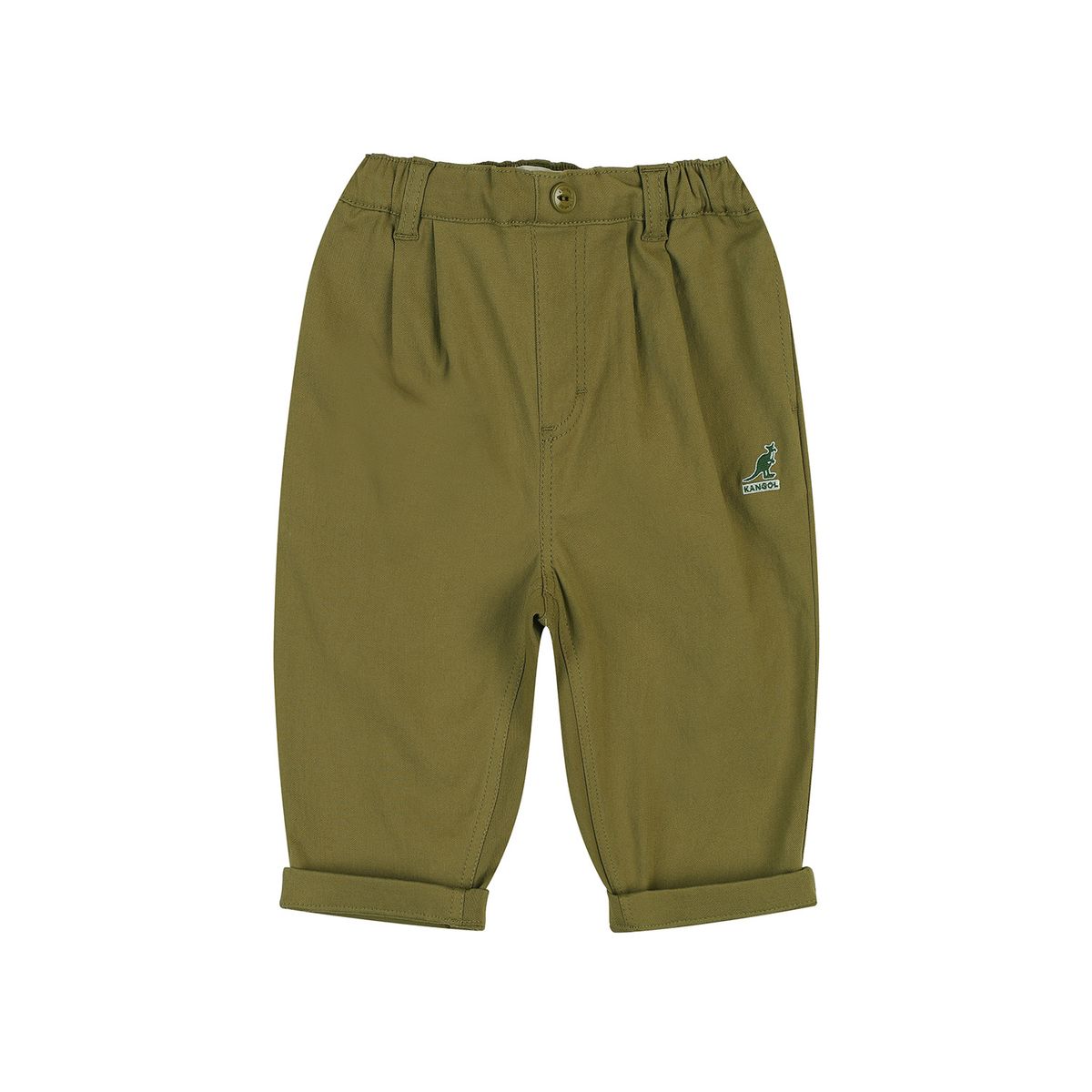 캉골키즈(KANGOL KIDS) [베이비] 우븐 팬츠 SA 0D05 카키