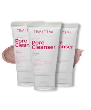 블랙그레인 모공 선크림 메이크업 올인원 저자극 클렌저 50ml 3개