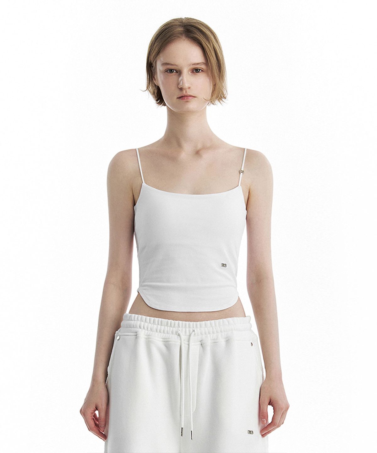 트리밍버드(TREEMINGBIRD) TMB Bra Cap Camisole [ White ]