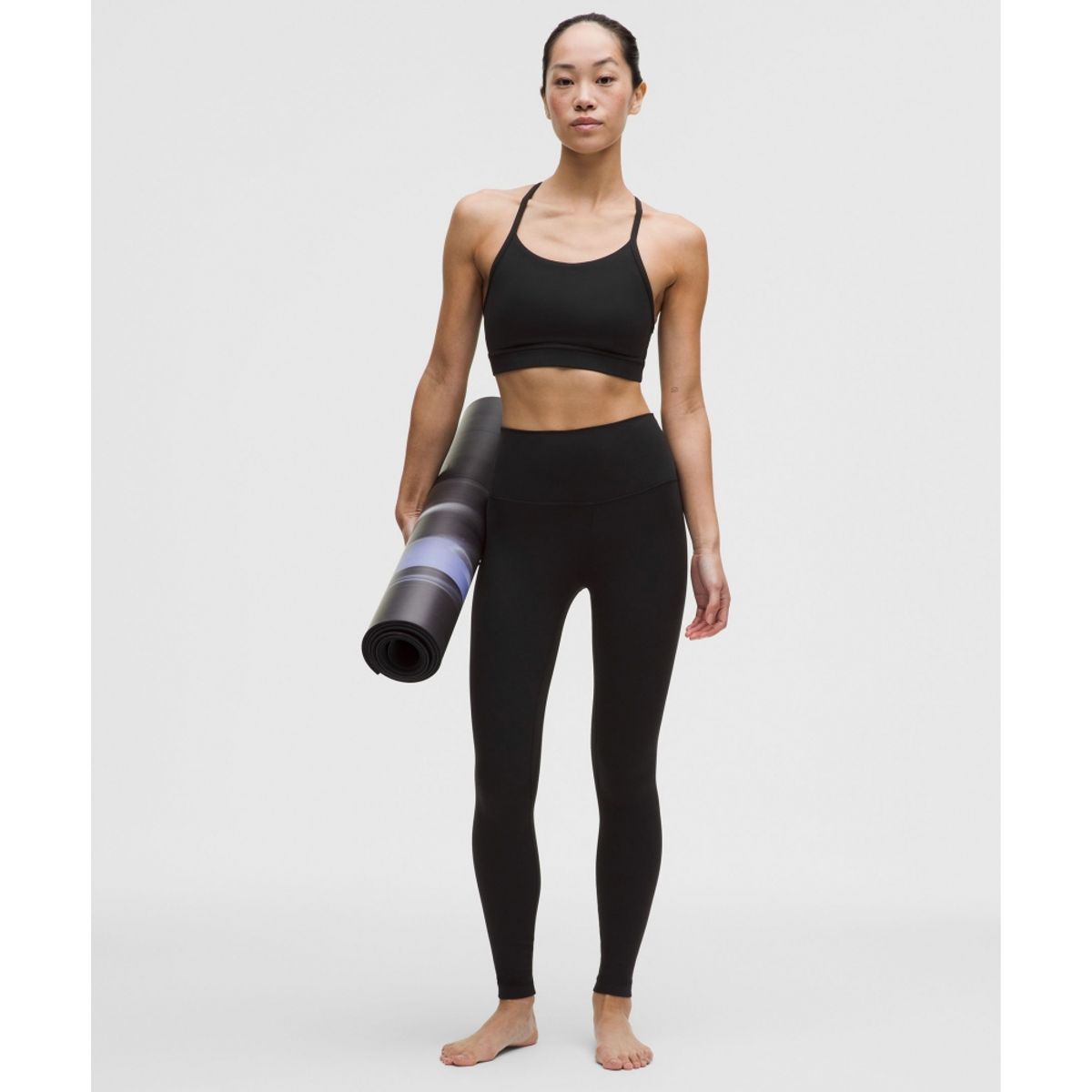 룰루레몬(LULULEMON) Align™ 하이라이즈 팬츠 26inch 웜 *아시아 핏  BLK