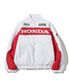 Piping Motorcycle Blouson Jacket White