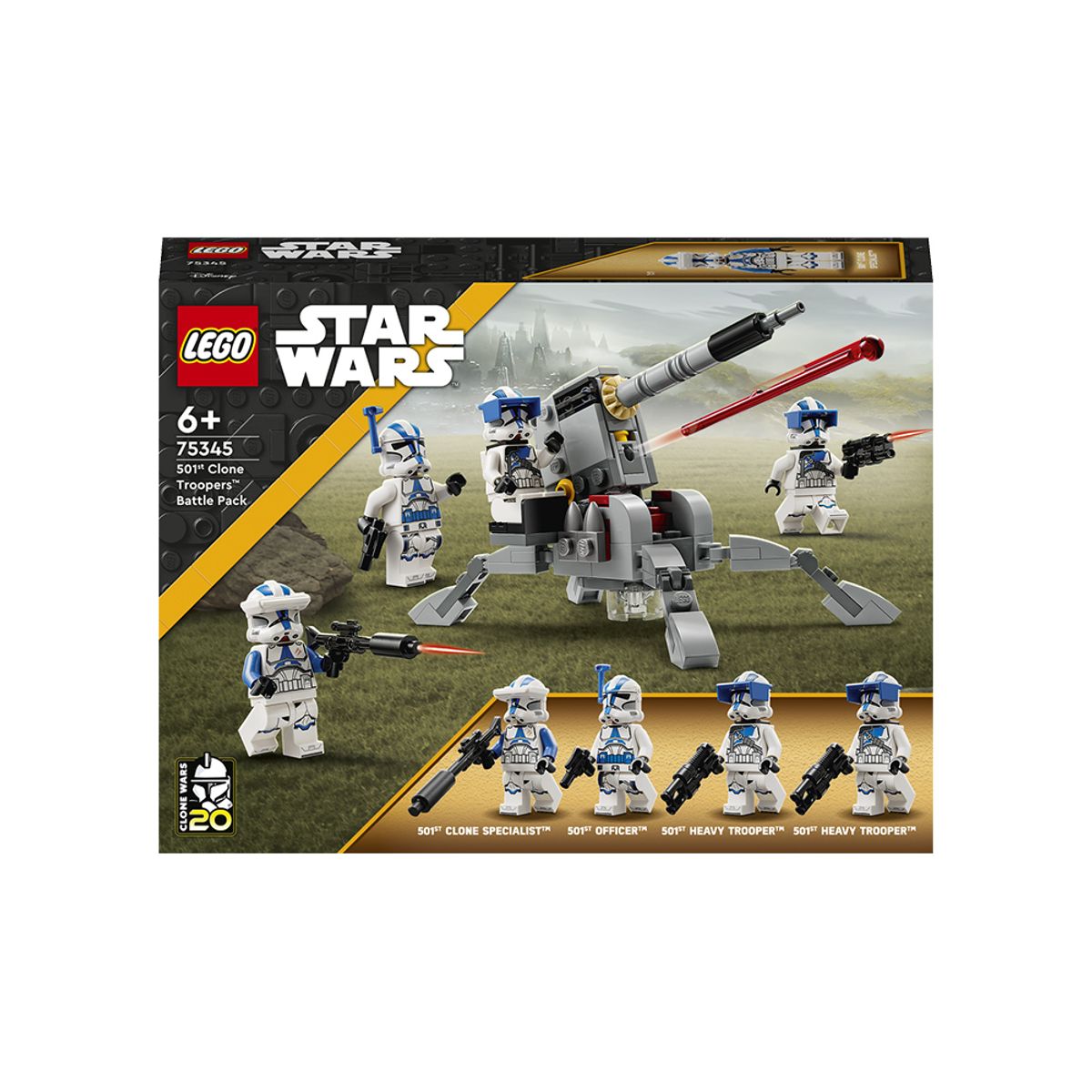 레고(LEGO) 레고 스타워즈 75345 501 클론 트루퍼™ 배틀 팩 [레고공식]