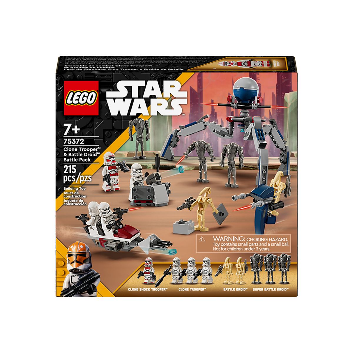 레고(LEGO) 레고 스타워즈 75372 클론 트루퍼™와 배틀 드로이드™ 배틀팩 [레고공식]
