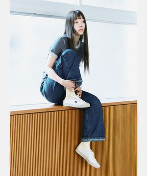 [세리나&소빈 착용] 크론 뮬 블랙 베이지 SR123LSN31