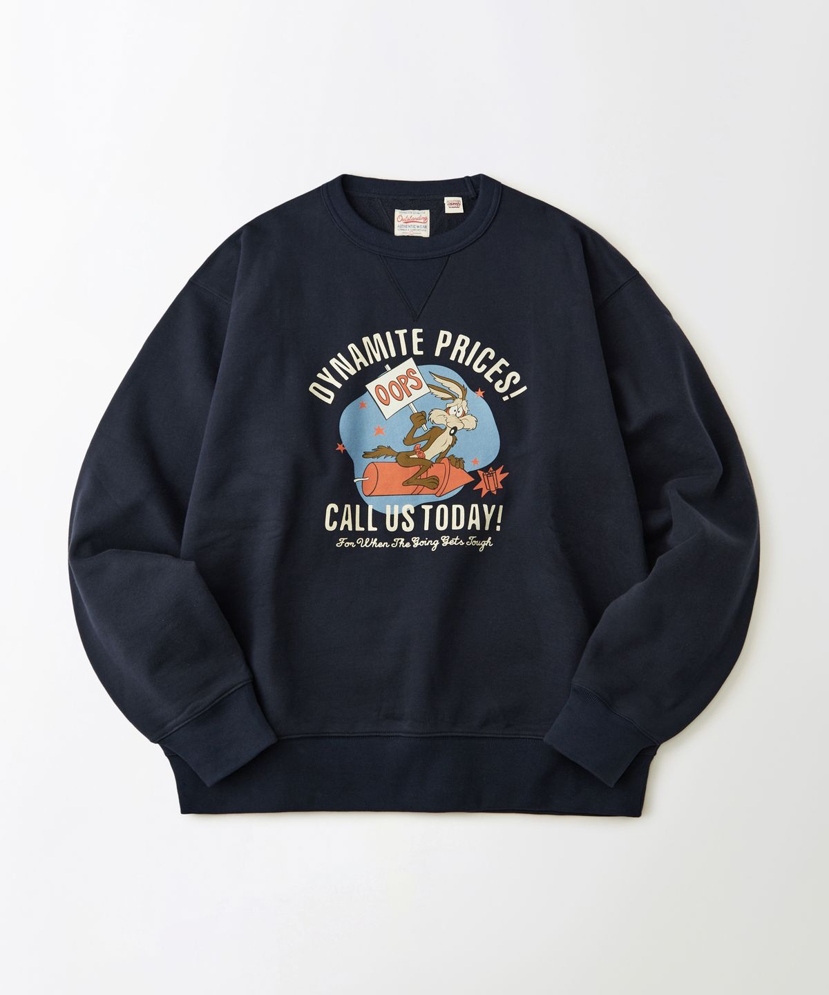 아웃스탠딩(OUTSTANDING) [LOONEY TUNES] SWEAT(DYNAMITE PRICES)_NAVY