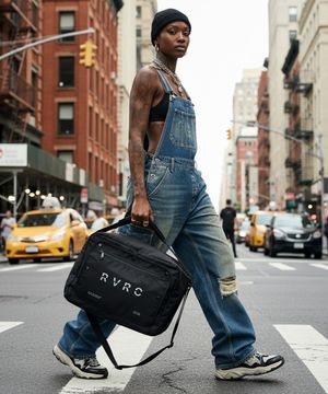 WINDOW 윈도우 보스턴백 - black