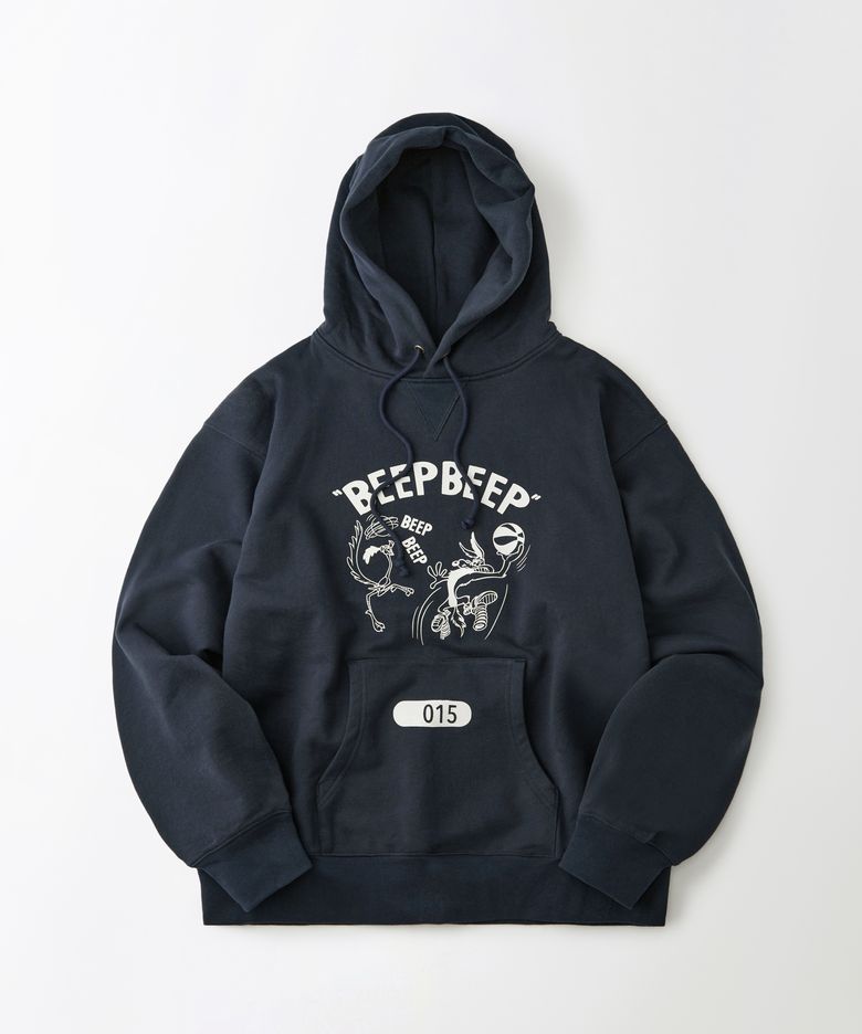 [LOONEY TUNES] HOOD SWEAT(BEEP BEEP)_NAVY