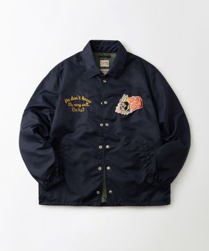 [LOONEY TUNES] WAPPEN COACH JACKET_NAVY