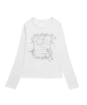 A promise I keep 슬림핏 롱슬리브