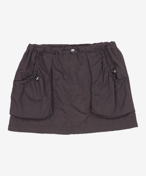 나일론 카고 미니스커트  블랙 (324627LY15) M