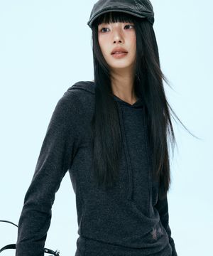 별 패치 후드 티셔츠 RE LWG128S_MIWLWG21QS