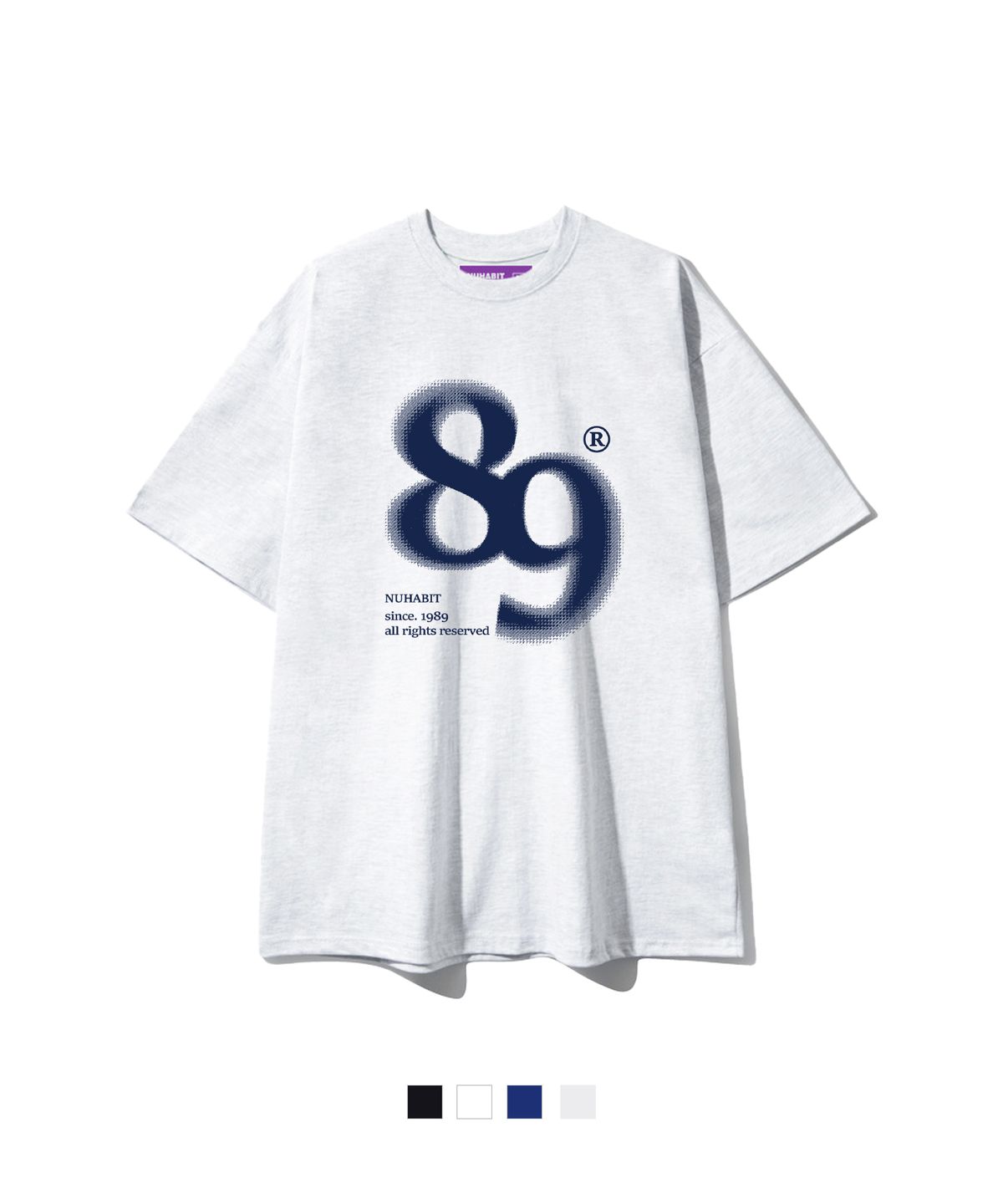 뉴해빗(NUHABIT) SINCE 오버핏 반팔 (SOS2-5NH1366)