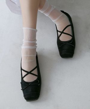 TOE CAP BALLET FLATS - 5 colors