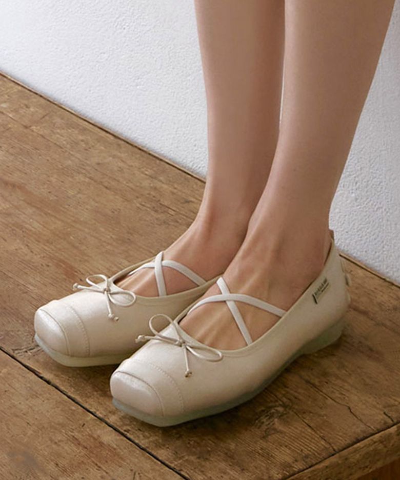 TOE CAP BALLET FLATS - 5 colors