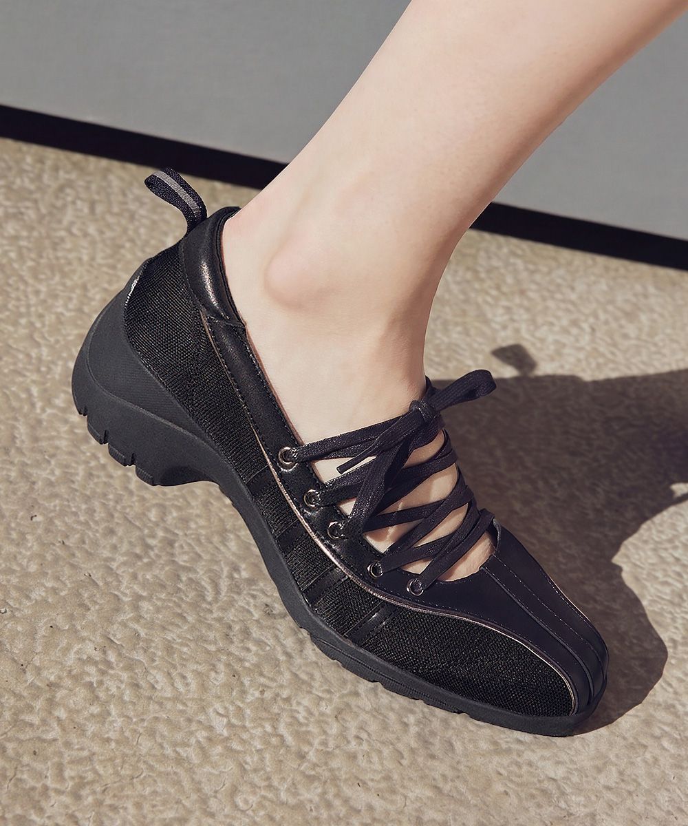 MUSINSA公式 | ROCKFISH WEATHERWEAR BLISS HEEL LACEUP SNEAKERS - 5