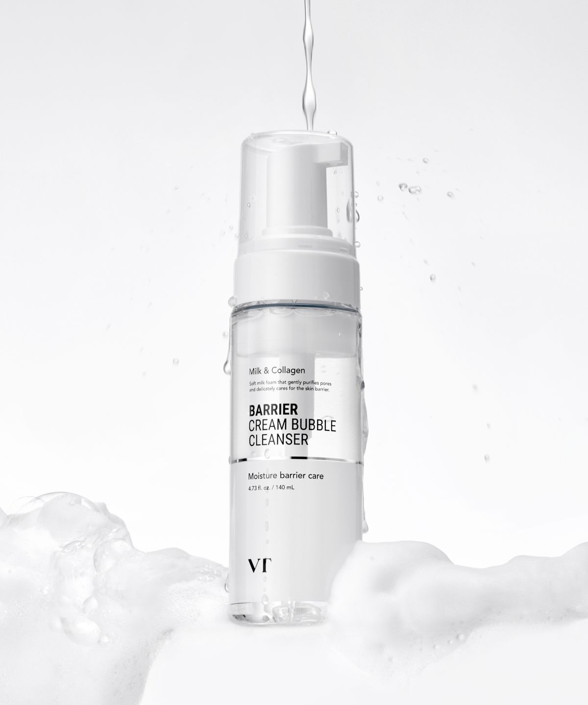 브이티코스메틱(VT COSMETICS) VT 베리어 크림 버블 클렌저 140ml