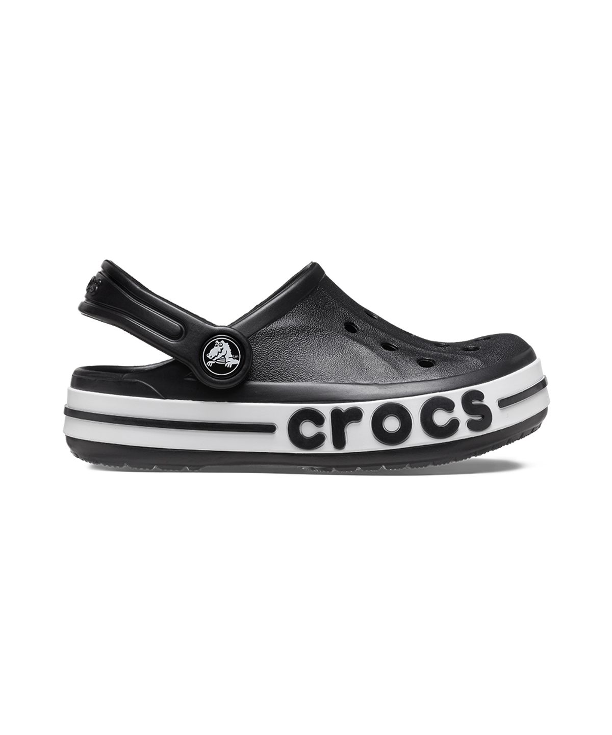 크록스키즈(CROCS KIDS) 키즈 바야밴드 클로그 BK (26SKCL207019)