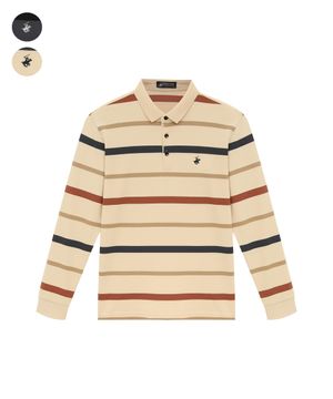 남성 데일리 멀티 스트라이프 PK티셔츠 2Color TS219