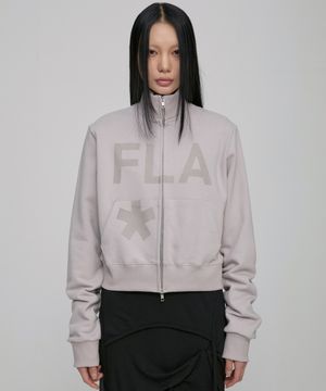 FLAREUP Zip Track Jacket (FL-107_Grayish Pink)