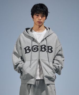 BGBB Zip-Up Hoodie (Gray)