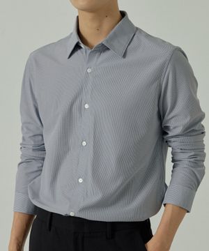 남성 링클프리 프리덤 셔츠 [체크네이비]_CZ5SH200